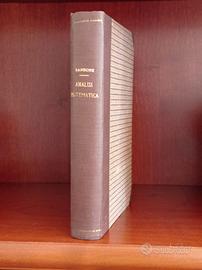 Analisi matematica 1 - G. Sansone (raro, 1943)