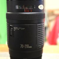 Obiettivo Canon 70-210 zoom EF