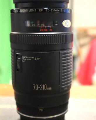 Obiettivo Canon 70-210 zoom EF