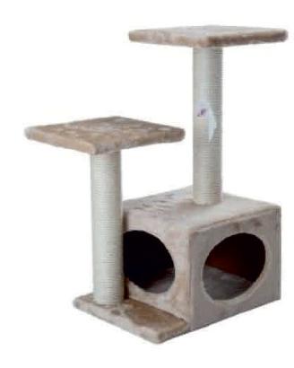 *TIRAGRAFFI GATTO GIOCO NUOVO ATENE BEIGE