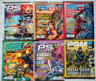 Lotto 6 riviste PlayStation 2 PSmania 2.0 PSM 01/3
