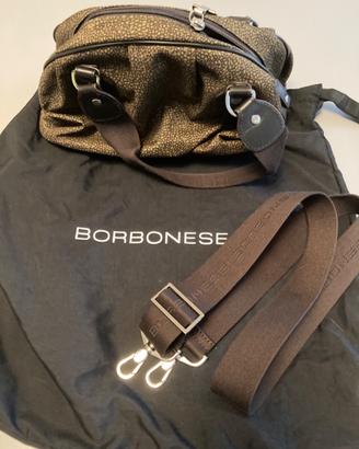 Borsa borbonese originale verde marrone