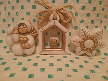 addobbo angelo casetta fiocco neve natale thun 