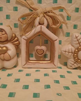 addobbo angelo casetta fiocco neve natale thun 