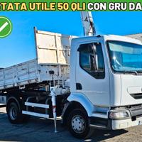 RENAULT MIDLUM 180 Ribaltabile Con Gru Stern