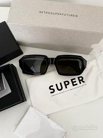 Occhiali Retrosuperfuture Fantasma neri RSF nuovi