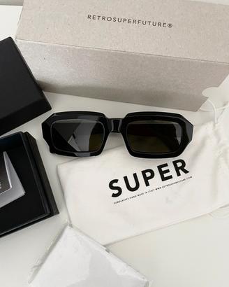 Occhiali Retrosuperfuture Fantasma neri RSF nuovi