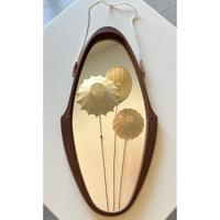 Specchio teak vintage