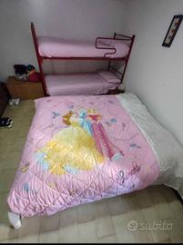 Trapunte Caleffi principesse Disney due pezzi 