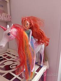 per natale Winx con cavallo 