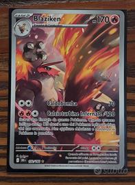Blaziken full art carta pokemon 