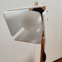 Lampada artigianale da scrivania