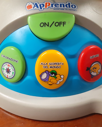 Mappamondo con quiz e giochi