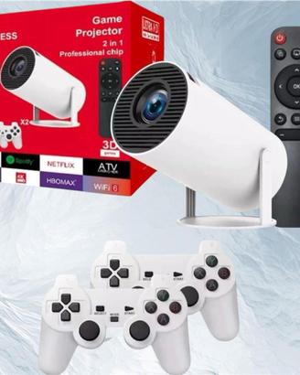 Proiettore Portatile HD/4K per Gaming