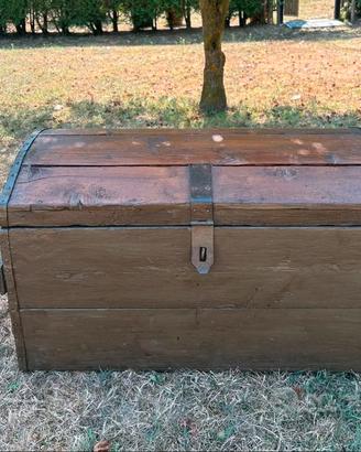 Baule cassa in legno