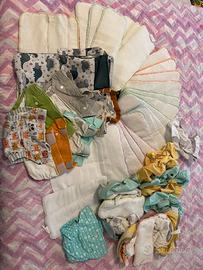 Set pannolini lavabili culla di teby