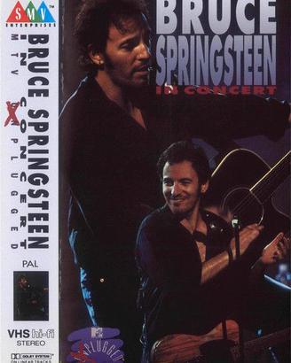 BRUCE SPRINGSTEEN IN CONCERT - MTV UNPLUGGED - VHS