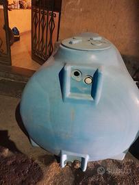 contenitore da 1000 litri azzurra