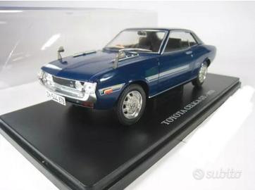 MODELLINO AUTO TOYOTA CELICA GT 1970 BLU  