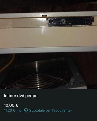 lettore dvd /rw interfaccia sata