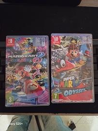 Mario kart 8 + Mario Odyssey
