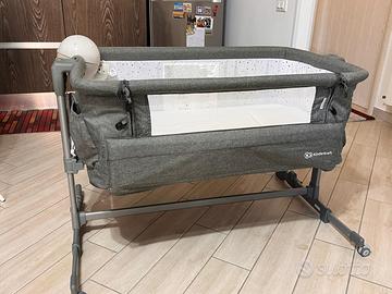 Next to me con materasso, cuscino e lampada