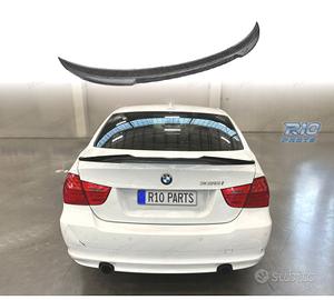 SPOILER ALETTONE BMW E90 LOOK M4 CARBONIO