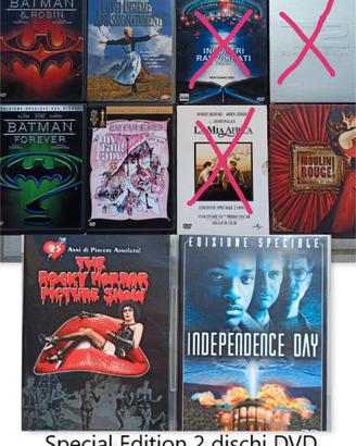 Dvd film cult special edition fuori catalogo extra