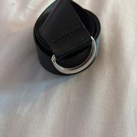 cintura in tessuto Tally Wejl nera