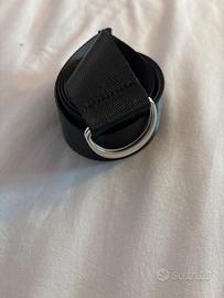 cintura in tessuto Tally Wejl nera