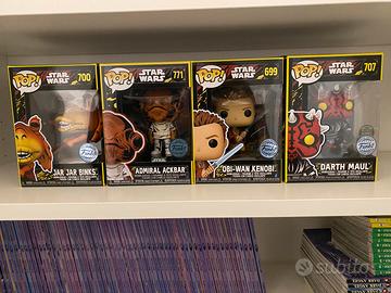 Lotto Funko Pop Star Wars Retro