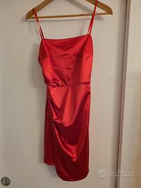 vestito donna rosso 