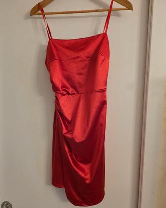 vestito donna rosso 