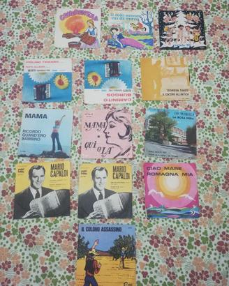 Set Musica da Ballo Dischi Vinile 45 Giri  Vintage