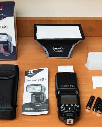 Flash a slitta Canon con accessori