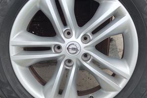 Cerchi da 17 per nissan
