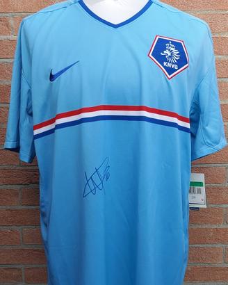 Maglia Calcio Olanda autografata Sneijder Inter