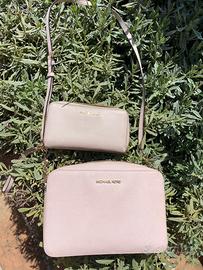 Borsa e portafoglio Michael Kors rosa