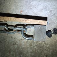 Catena + lucchetto Yale