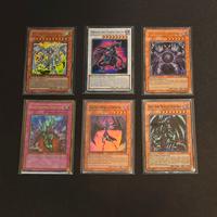 Set 6 carte yu gi oh italiane 1 edizione e limitat