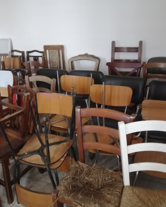 Sedie in legno varie