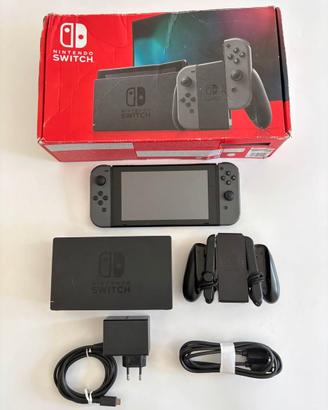 Nintendo Switch Grigia Nera V2 Completa