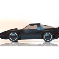 KITT knight Rider da montare Lego Compatibile 