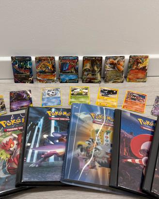 7 album pokemon vintage originali con 500+ carte