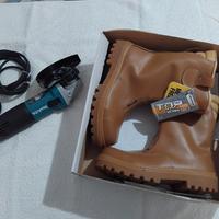 stivali da saldatore + molettina makita 150