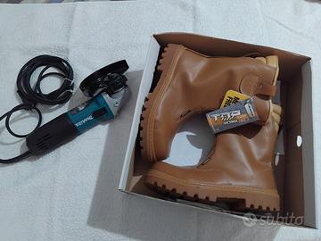 stivali da saldatore + molettina makita 150