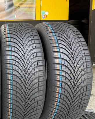 2 Gomme Dunlop 205/55R17 95V 4 Stagioni 85%Residui