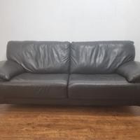 Nicoletti Divani 3 Posti + 2 posti pelle nera