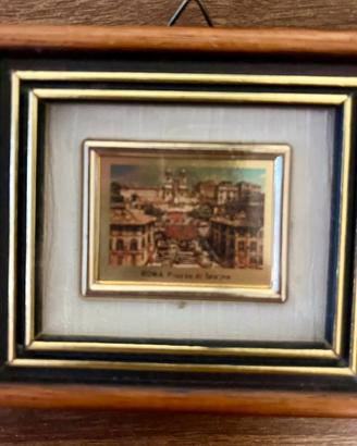 Quadretti 4 opere Vintage Roma