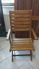 Tavolo e sedie da esterno